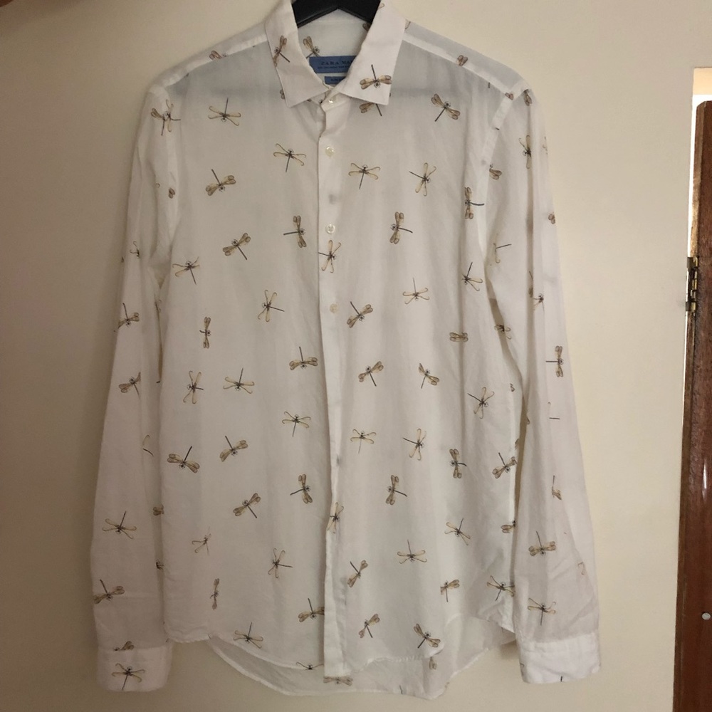 Button-up dress shirt - men